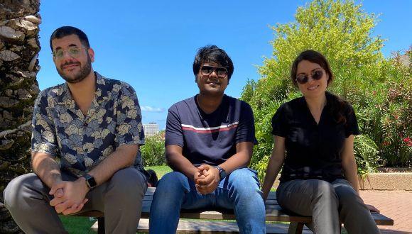 מימין לשמאל: ד"ר לאה ביילקין-סירוטה, ד"ר סייאן ג'נה, אור לאסרי מימין לשמאל: ד"ר לאה ביילקין-סירוטה, ד"ר סייאן ג'נה, אור לאסרי