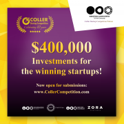 Submissions for the 10th Coller Startup Competition are now open